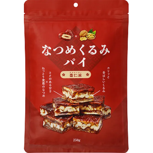 棗仁派(なつめくるみパイ) 250g