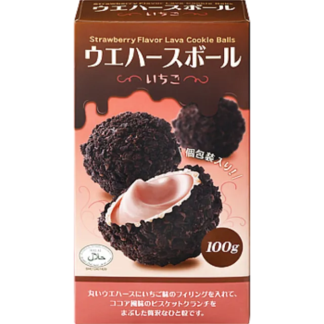 ウエハースボール(いちご) 100g