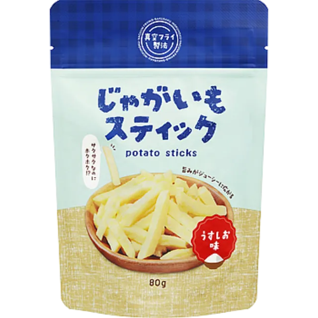 じゃがいもスティック(うすしお味) 80g