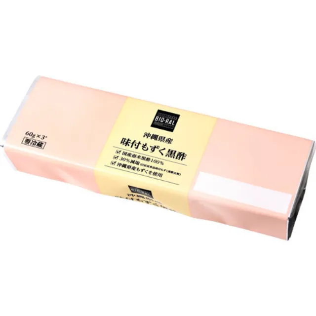 味付もずく（米黒酢）