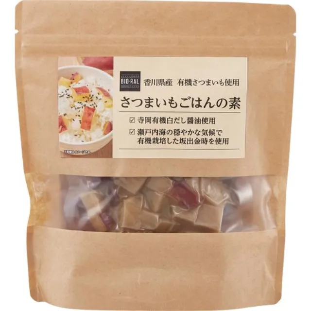 有機さつまいもごはんの素