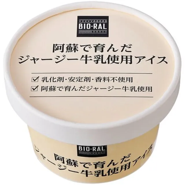 阿蘇で育んだジャージー牛乳使用アイス 1個