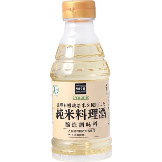 国産有機栽培米を使用した純米料理酒 300ml