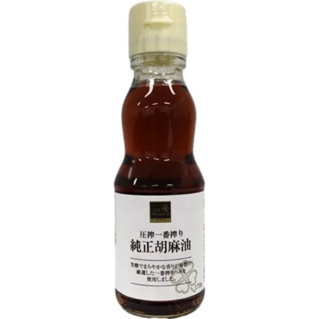 圧搾一番搾り　純正胡麻油 170g