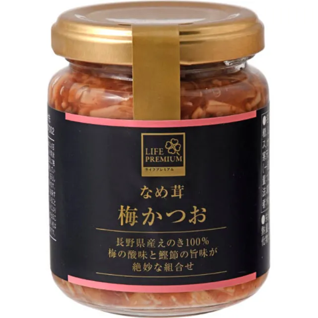 なめ茸梅かつお 130g