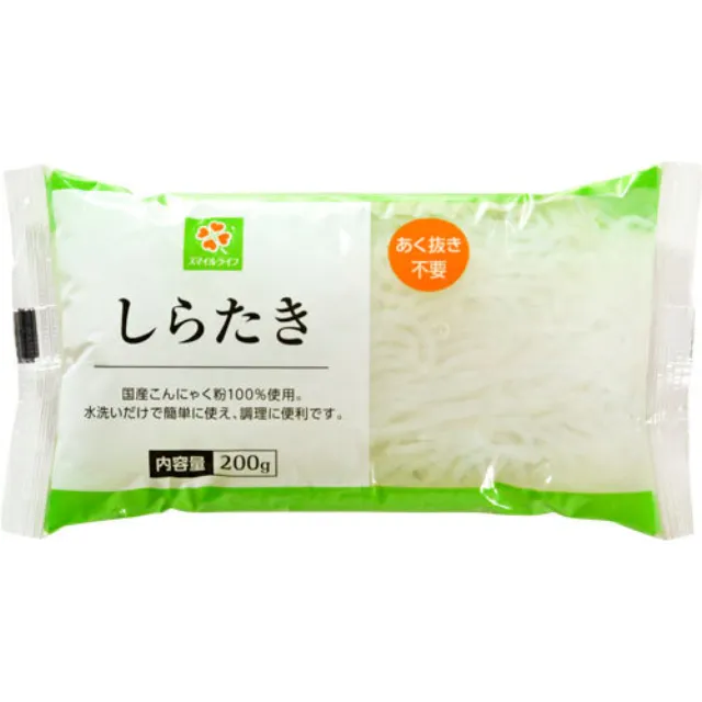 あく抜き不要しらたき 200g