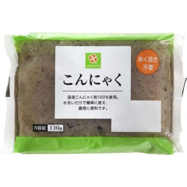 あく抜き不要こんにゃく 130g