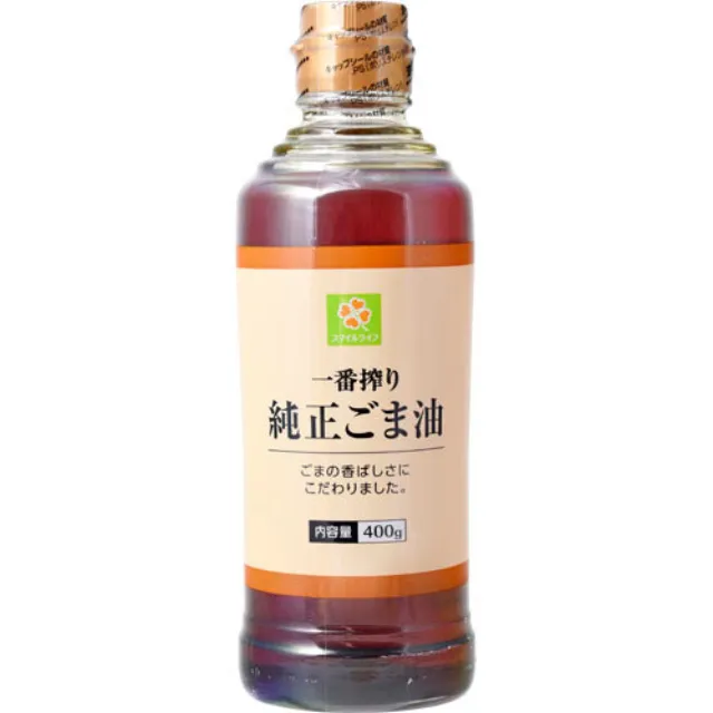一番搾り純正ごま油 400g