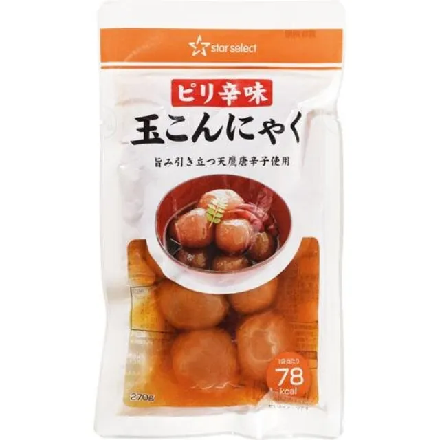 ピリ辛味付玉こんにゃく 150g