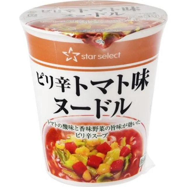 ピリ辛トマト味ヌードル 68g