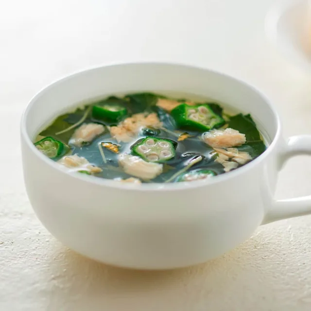 【大袋】食べるスープ オクラ入りねばねば野菜のスープ １０食