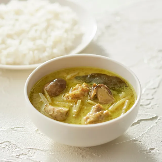 【０辛】素材を生かした 辛くない グリーンカレー