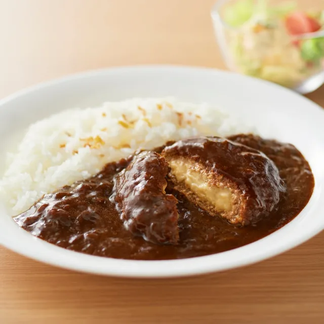 【２辛】素材を生かした ハンバーグのデミグラスソースカレー