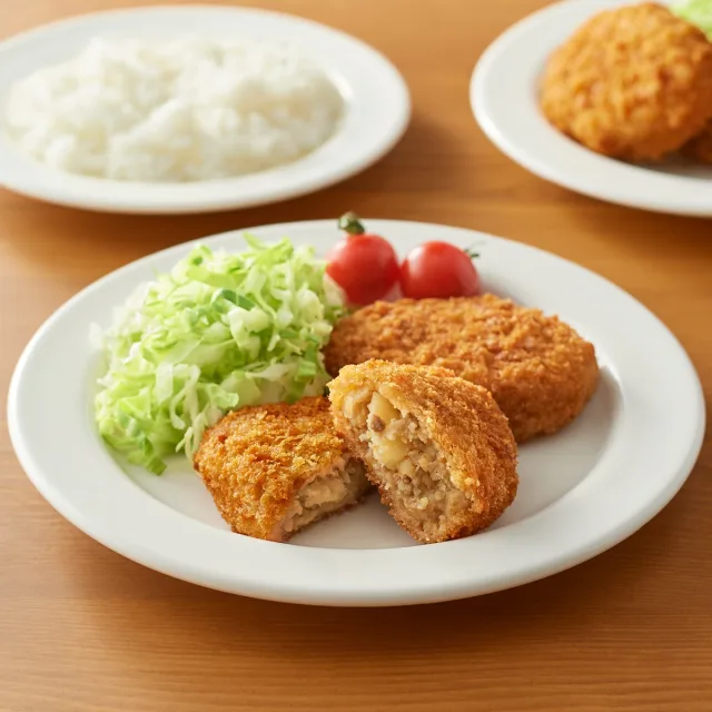 北海道産男爵いもと牛肉のコロッケ （４個）