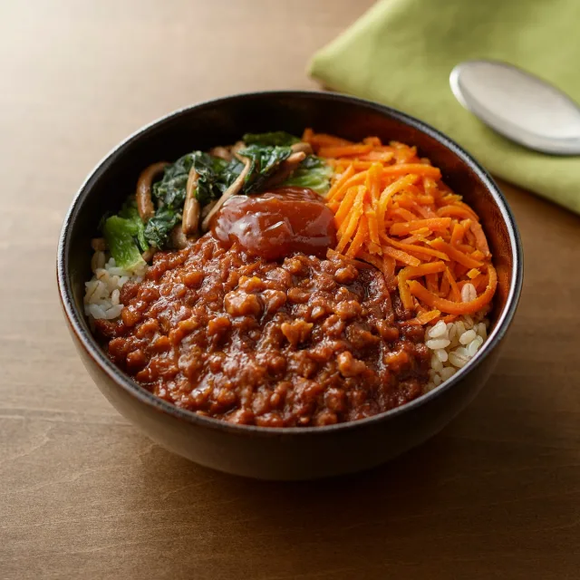 もち麦ごはん ビビンパ