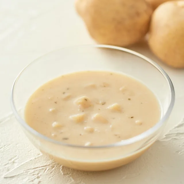 【季節限定】素材を生かした冷たいスープじゃがいものポタージュ　（１人前） 160g