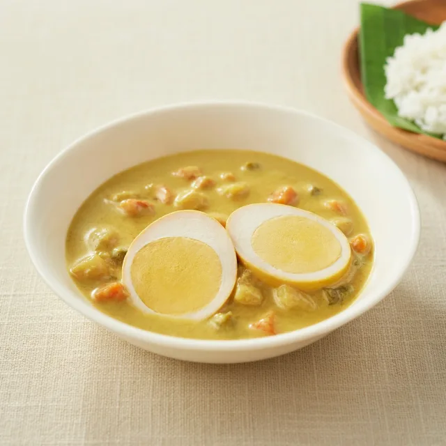 【１辛】現地に学ぶ　スリランカ　たまごと野菜のクリーミーカレー 180g
