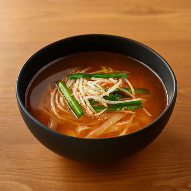 盛岡温麺　ユッケジャンスープ（１人前×２セット）