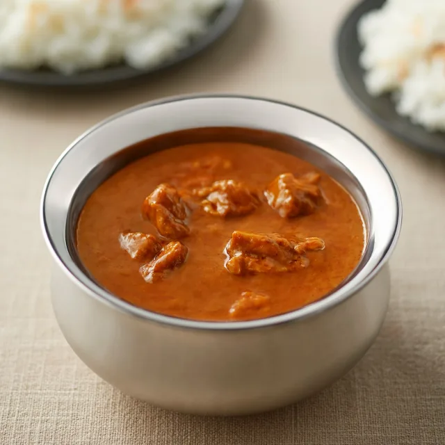 【キット】【２～４辛】手作りカレーキット　辛さが選べるバターチキン（２～３人前）