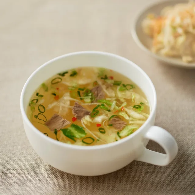 食べるスープ　牛肉と葱のテールスープ ４食