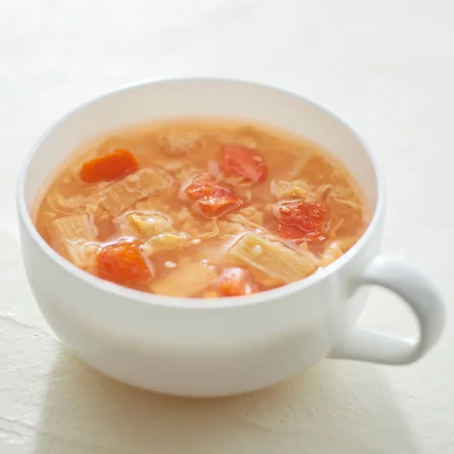 食べるスープ　トマトの酸辣湯 ４食