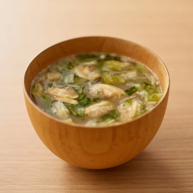 素材を生かした味噌汁　あさりと長ねぎ ４食