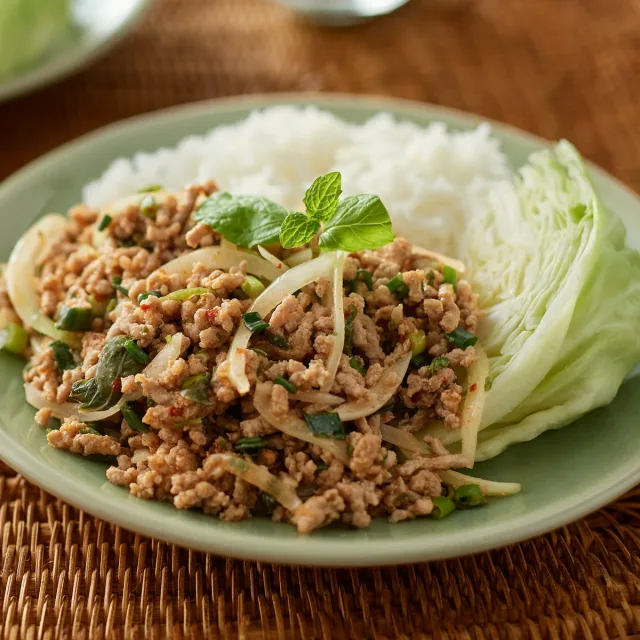 手づくりキット　ラープ（タイの香菜とライムの辛口そぼろ）（２人前）