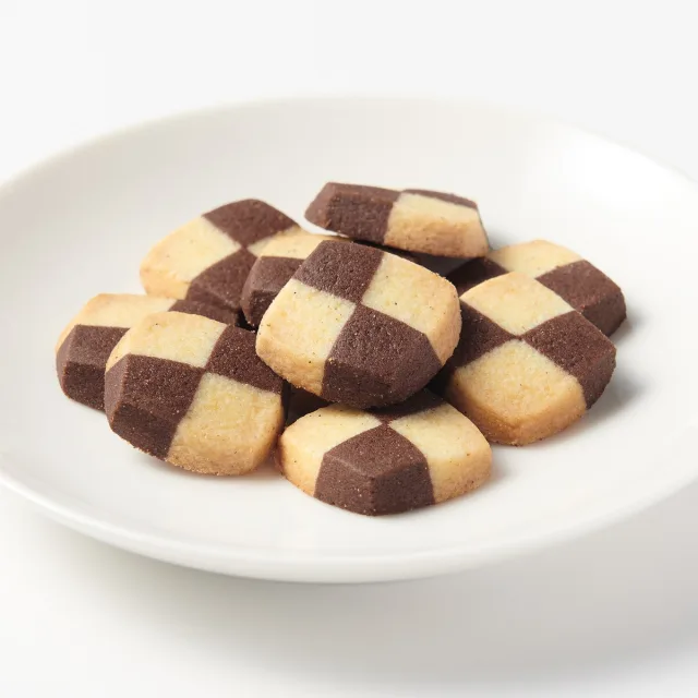 ココアとバニラのクッキー