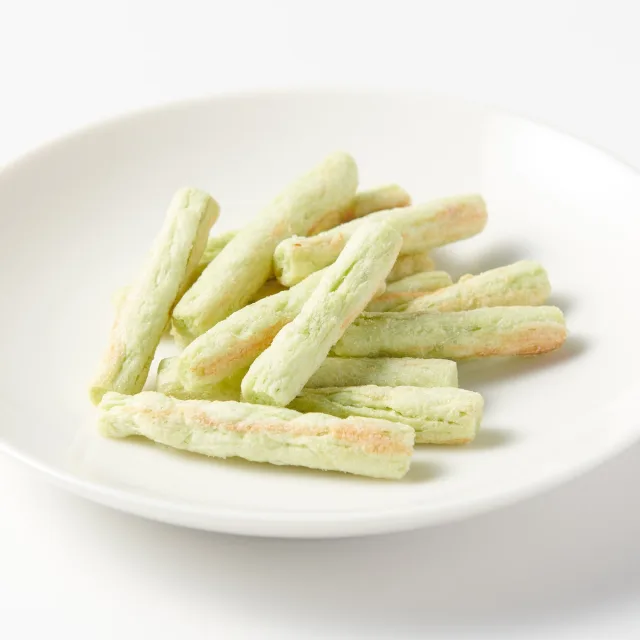 素材を生かしたスナック　えんどう豆