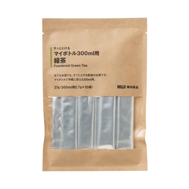 サッととけるマイボトル用　緑茶（３００ｍｌ用／１０袋）
