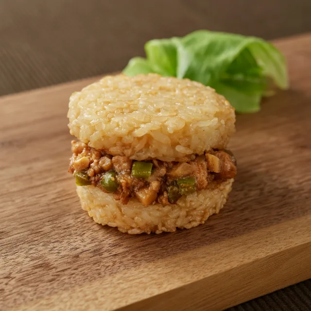 ライスバーガー　ルーローハン ２個