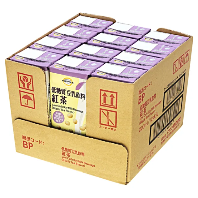 低糖質 豆乳飲料紅茶(ケース) 2400ml(200ml×12本入)