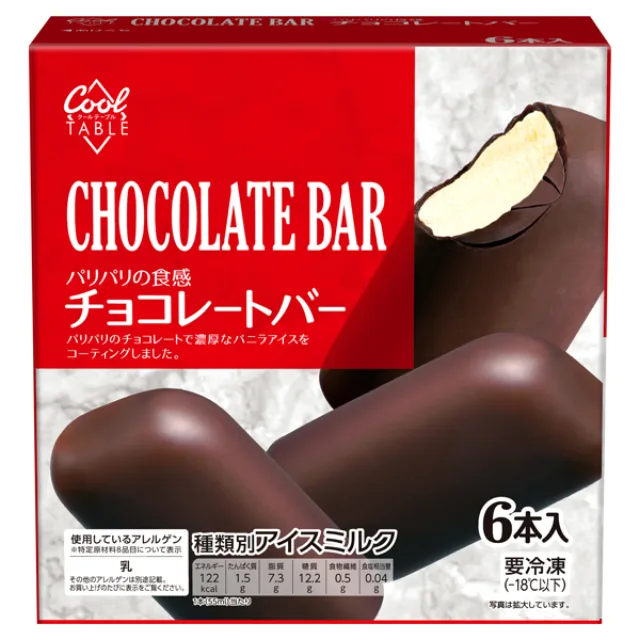 クールテーブル クールテーブル チョコレートバー 55ml×6本