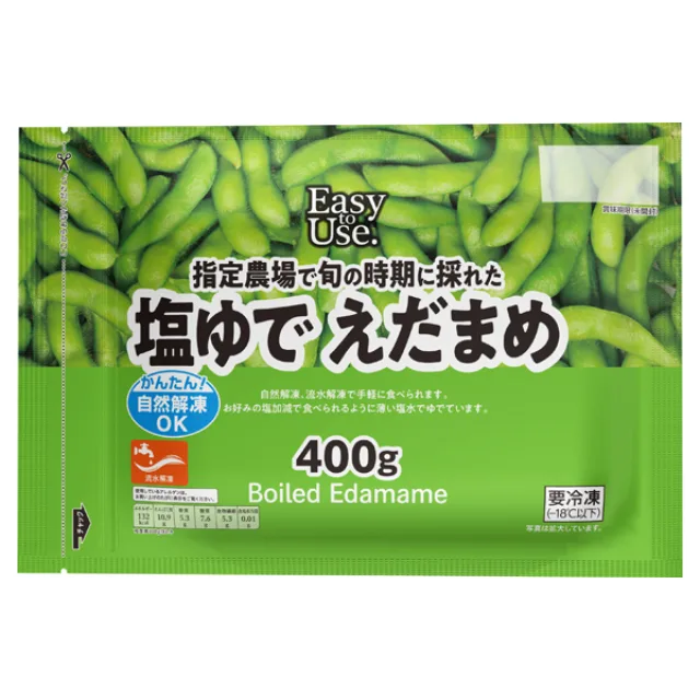 イージートゥユース 塩茹でえだまめ 400g