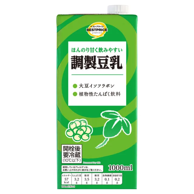 調製豆乳 1000ml