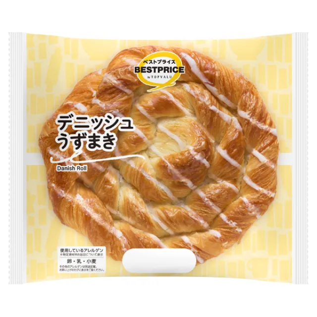 デニッシュうずまき 1個