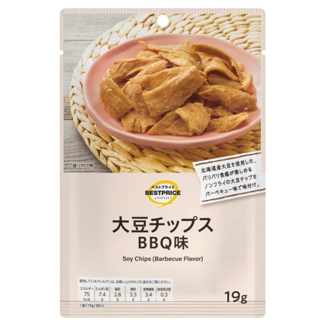 大豆チップス BBQ味 19g