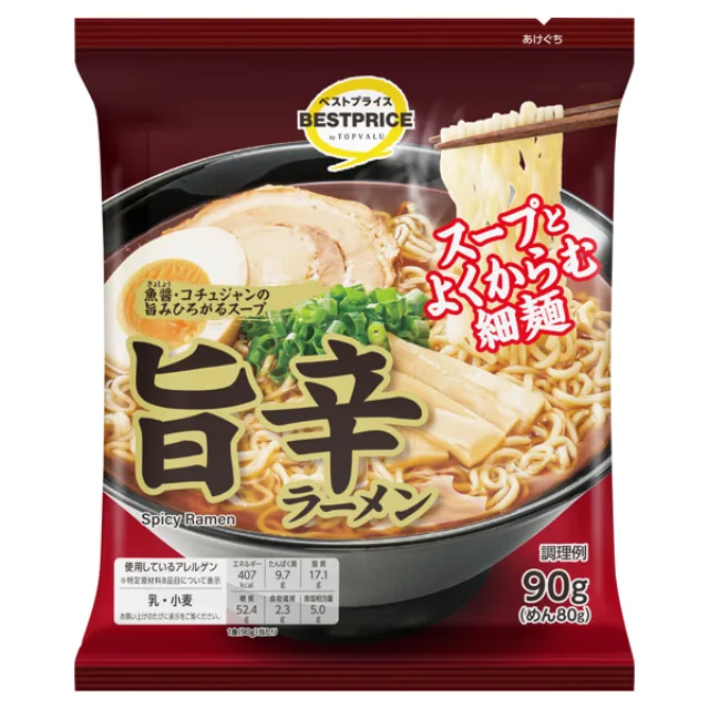 旨辛ラーメン<バラ> 90g(めん80g)
