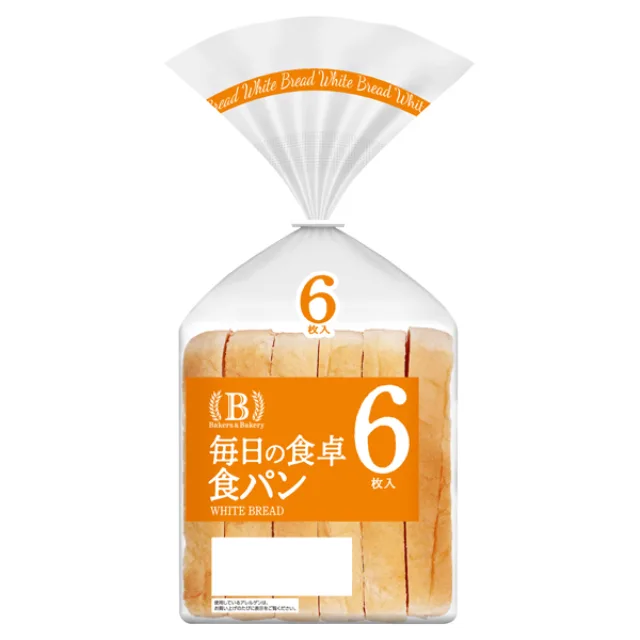 ベーカーズアンドベーカリー 毎日の食卓食パン 6枚