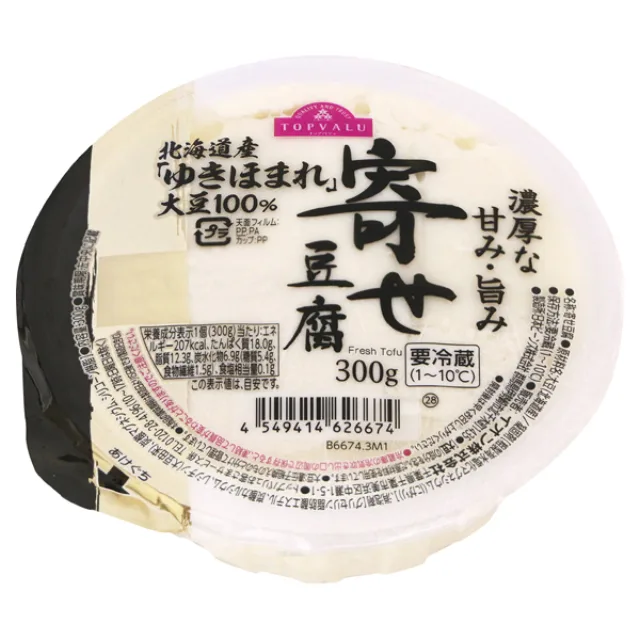 北海道産ゆきほまれ使用 寄せ豆腐 300g