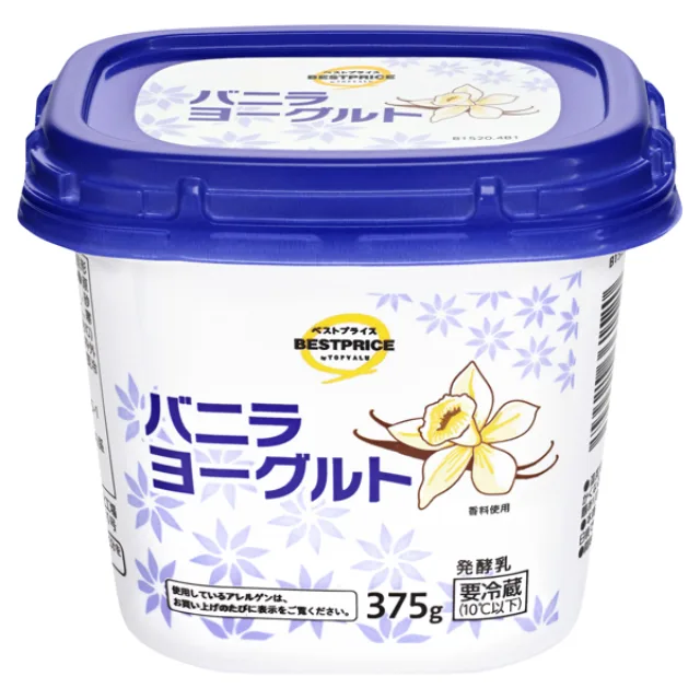 バニラヨーグルト 375g