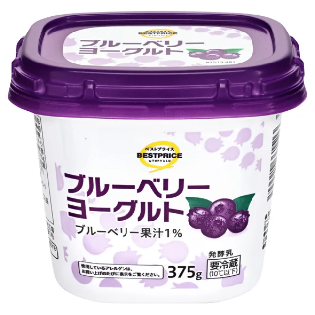 ブルーベリーヨーグルト 375g