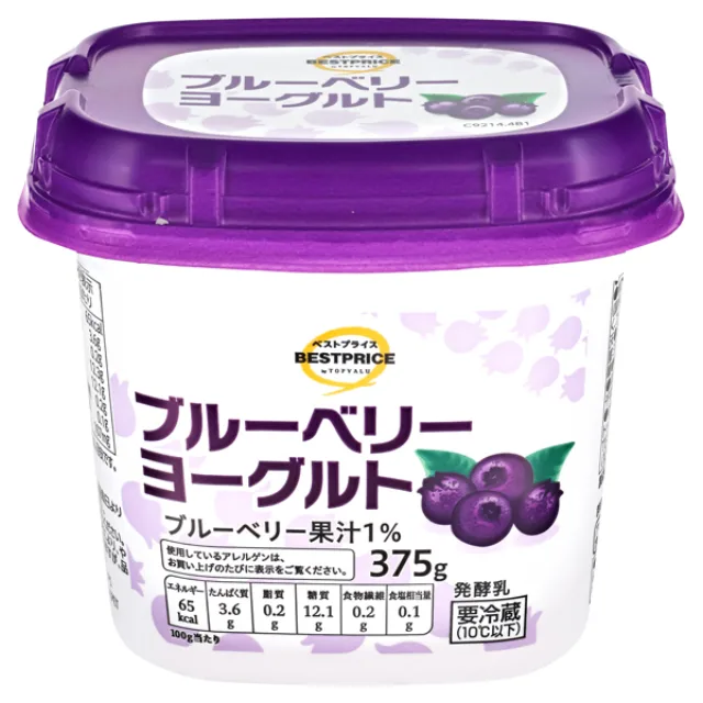 ブルーベリーヨーグルト 375g