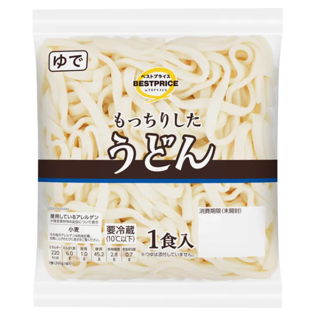 もっちりしたうどん 200g
