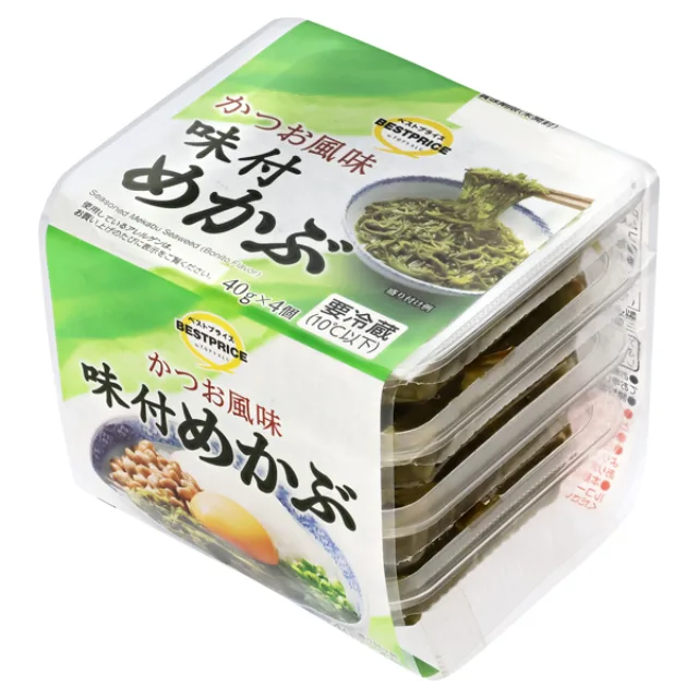 味付めかぶ 40g×4個