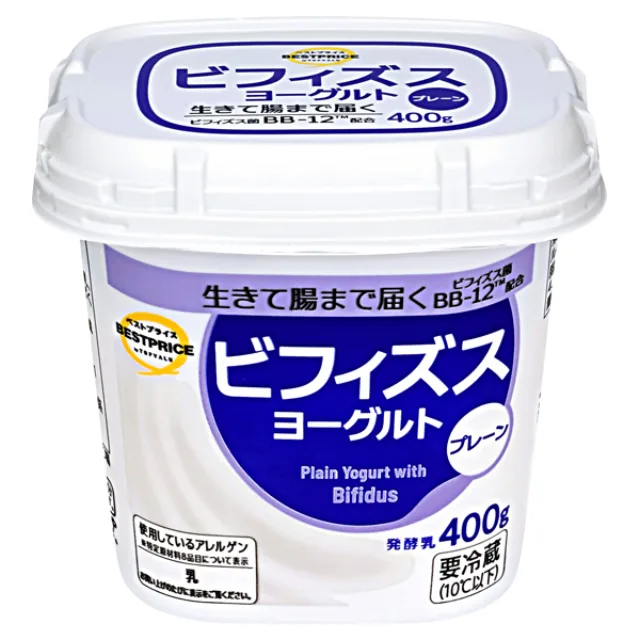 ビフィズスプレーンヨーグルト 400g