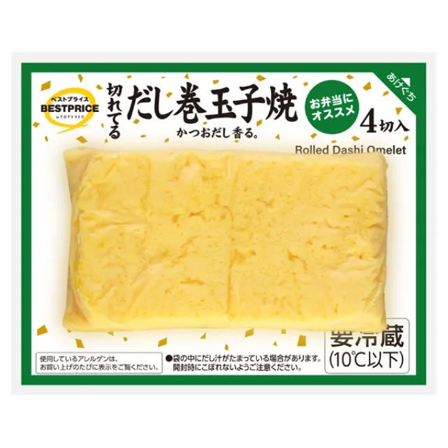 切れてるだし巻き玉子 95g(4切入)