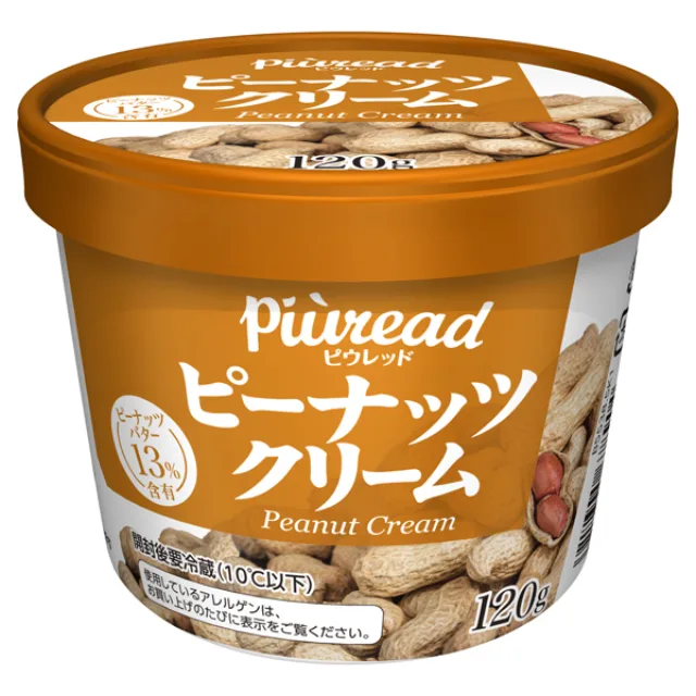 ピウレッド ピーナッツクリーム 120g