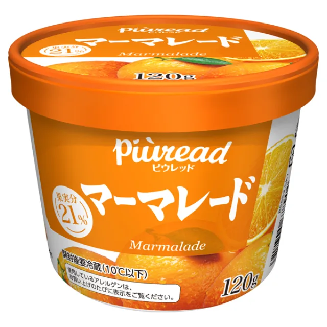 ピウレッド マーマレード 120g