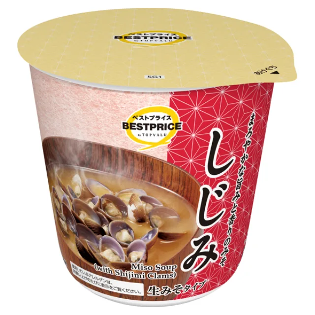 カップみそ汁しじみ 48.5g(具:28g、調味みそ:20.5g)